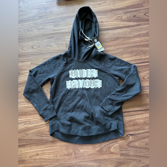 NWT Under Armour Black Hoodie - Picture 1 of 3